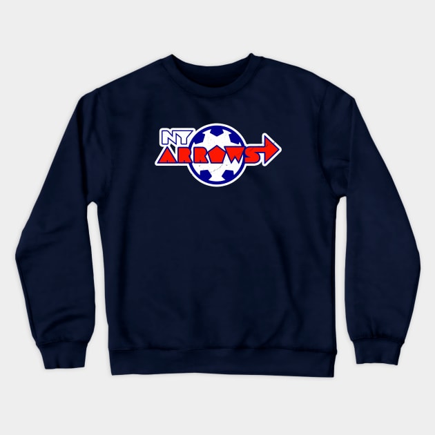 DEFUNCT - New York Arrows Soccer Crewneck Sweatshirt by LocalZonly